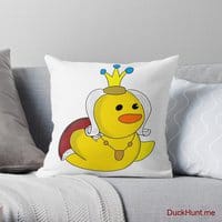 Royal Duck Throw Pillow