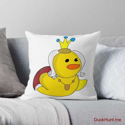 Royal Duck Throw Pillow image