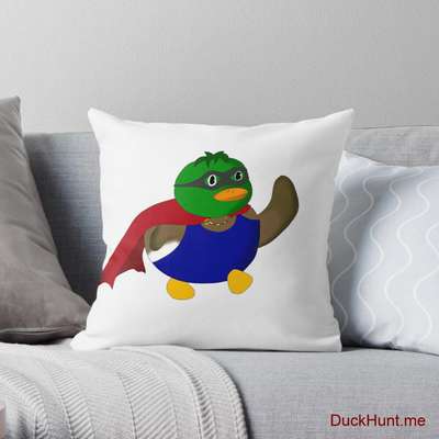 Alive Boss Duck Throw Pillow image