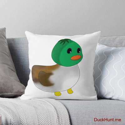 Normal Duck Throw Pillow image