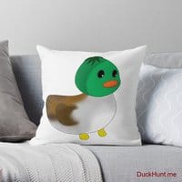 Normal Duck Throw Pillow