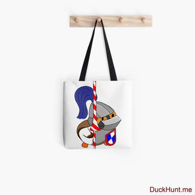 Armored Duck Tote Bag image