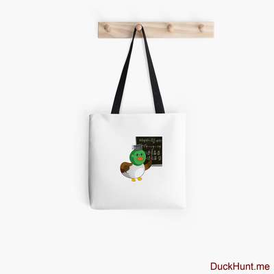 Prof Duck Tote Bag image