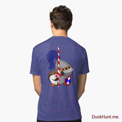 Armored Duck Royal Tri-blend T-Shirt (Back printed) image