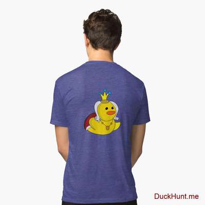 Royal Duck Royal Tri-blend T-Shirt (Back printed) image
