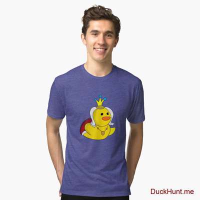 Royal Duck Royal Tri-blend T-Shirt (Front printed) image