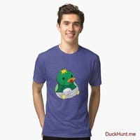 Baby duck Royal Tri-blend T-Shirt (Front printed)
