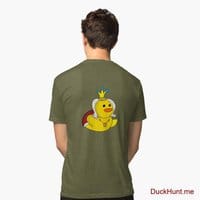 Royal Duck Green Tri-blend T-Shirt (Back printed)