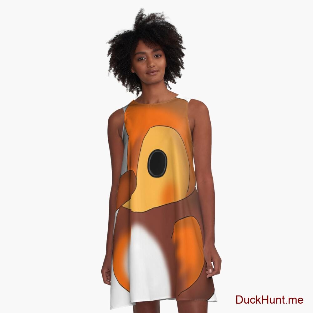 Mechanical Duck A-Line Dress