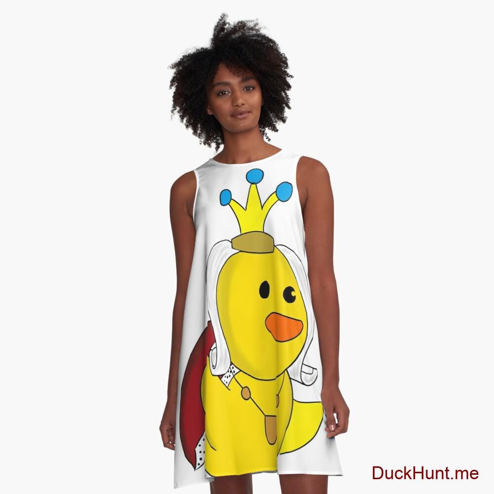 Royal Duck A-Line Dress