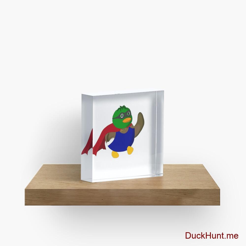 Alive Boss Duck Acrylic Block