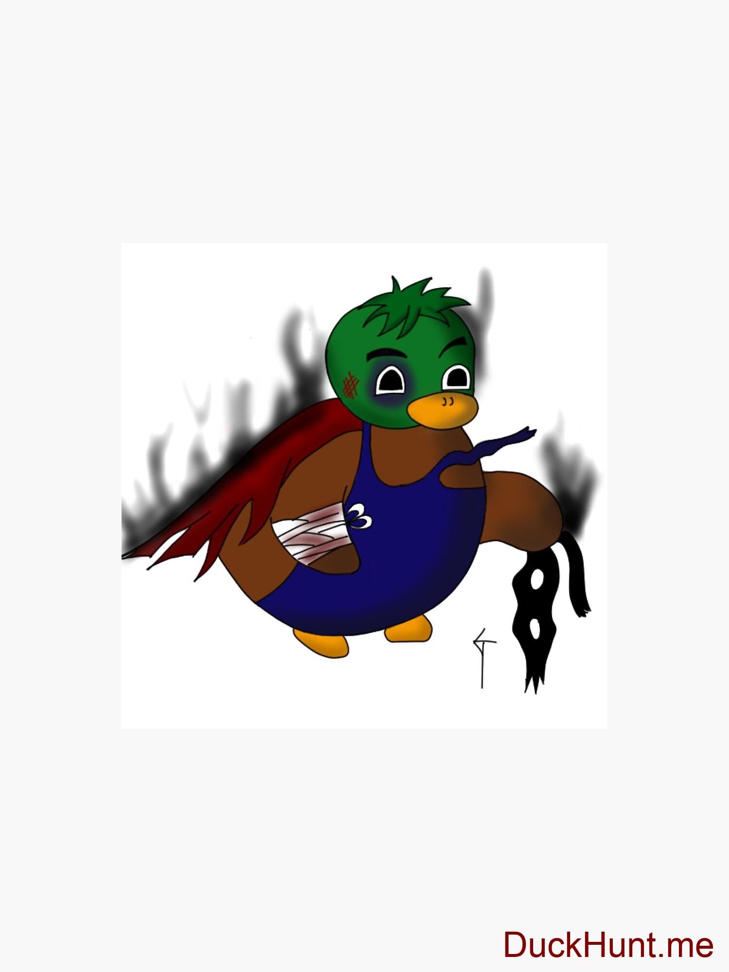 Dead Boss Duck (smoky) Acrylic Block alternative image 2