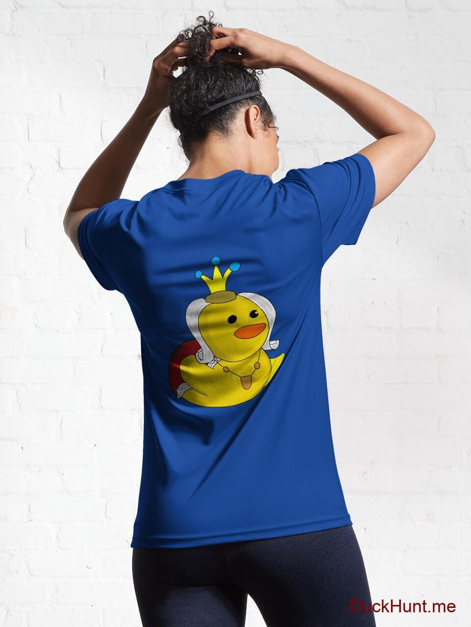 Royal Duck Royal Blue Active T-Shirt (Back printed) alternative image 5