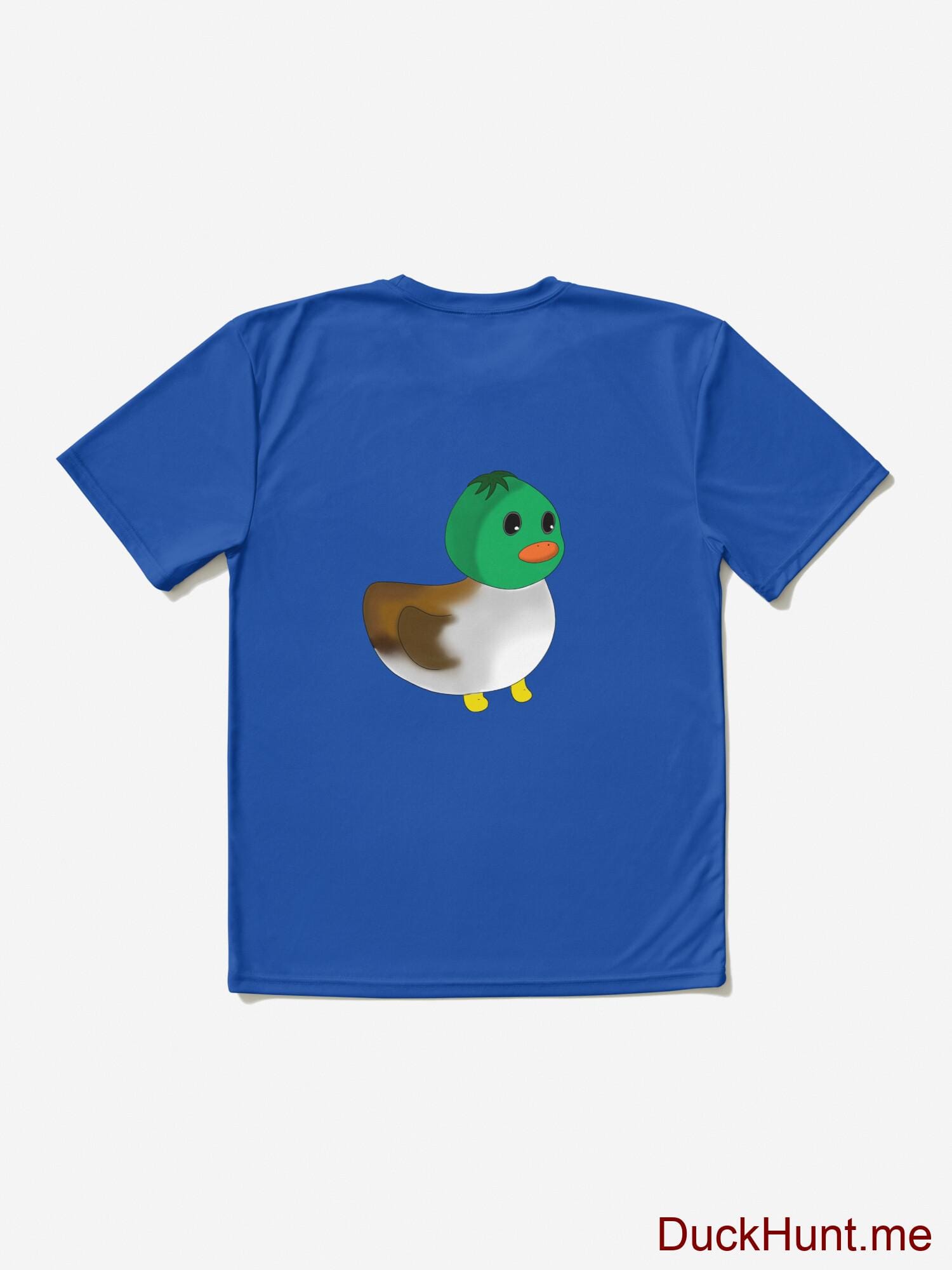 Normal Duck Royal Blue Active T-Shirt (Back printed) alternative image 1