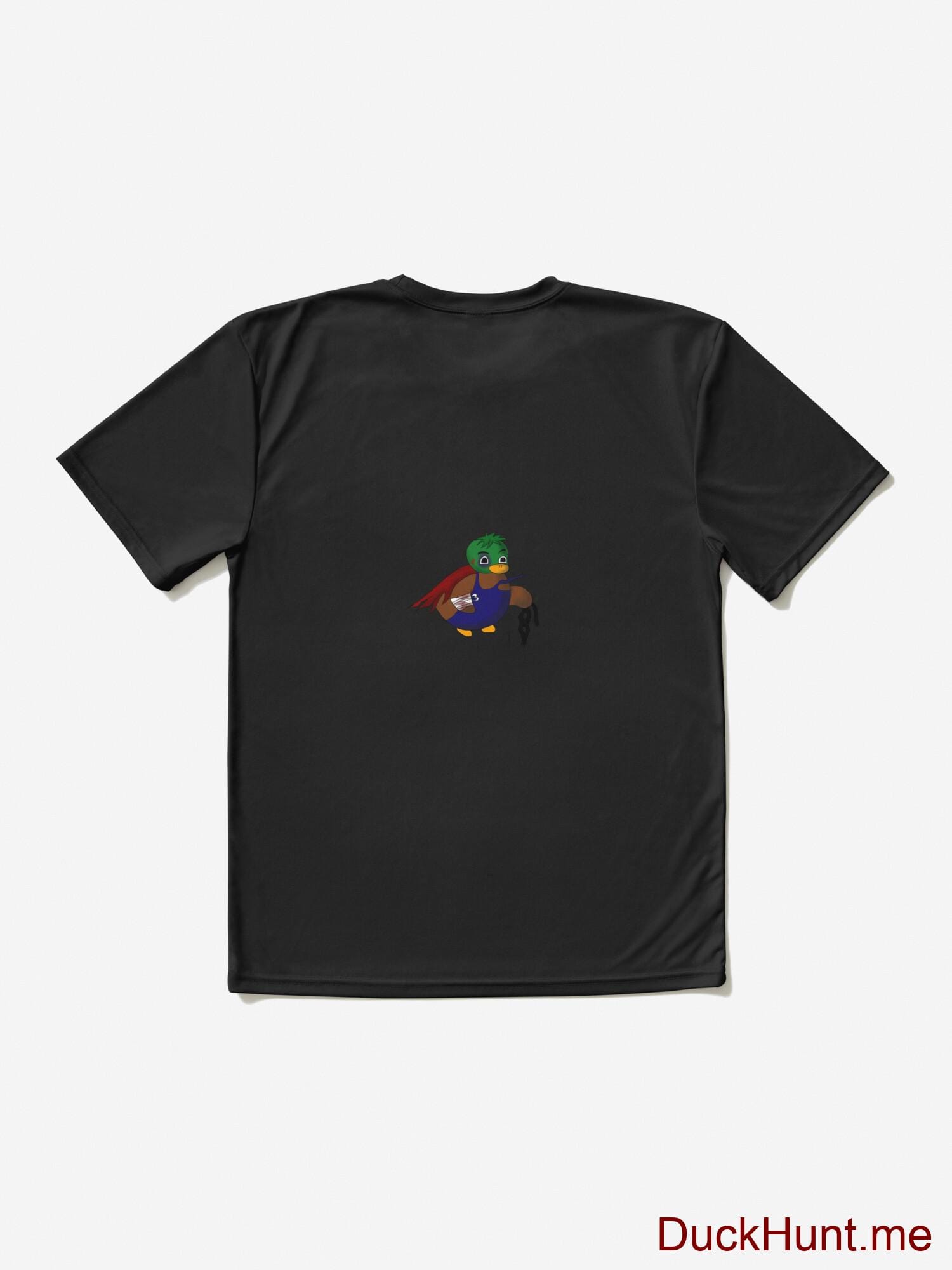 Dead DuckHunt Boss (smokeless) Black Active T-Shirt (Back printed) alternative image 1
