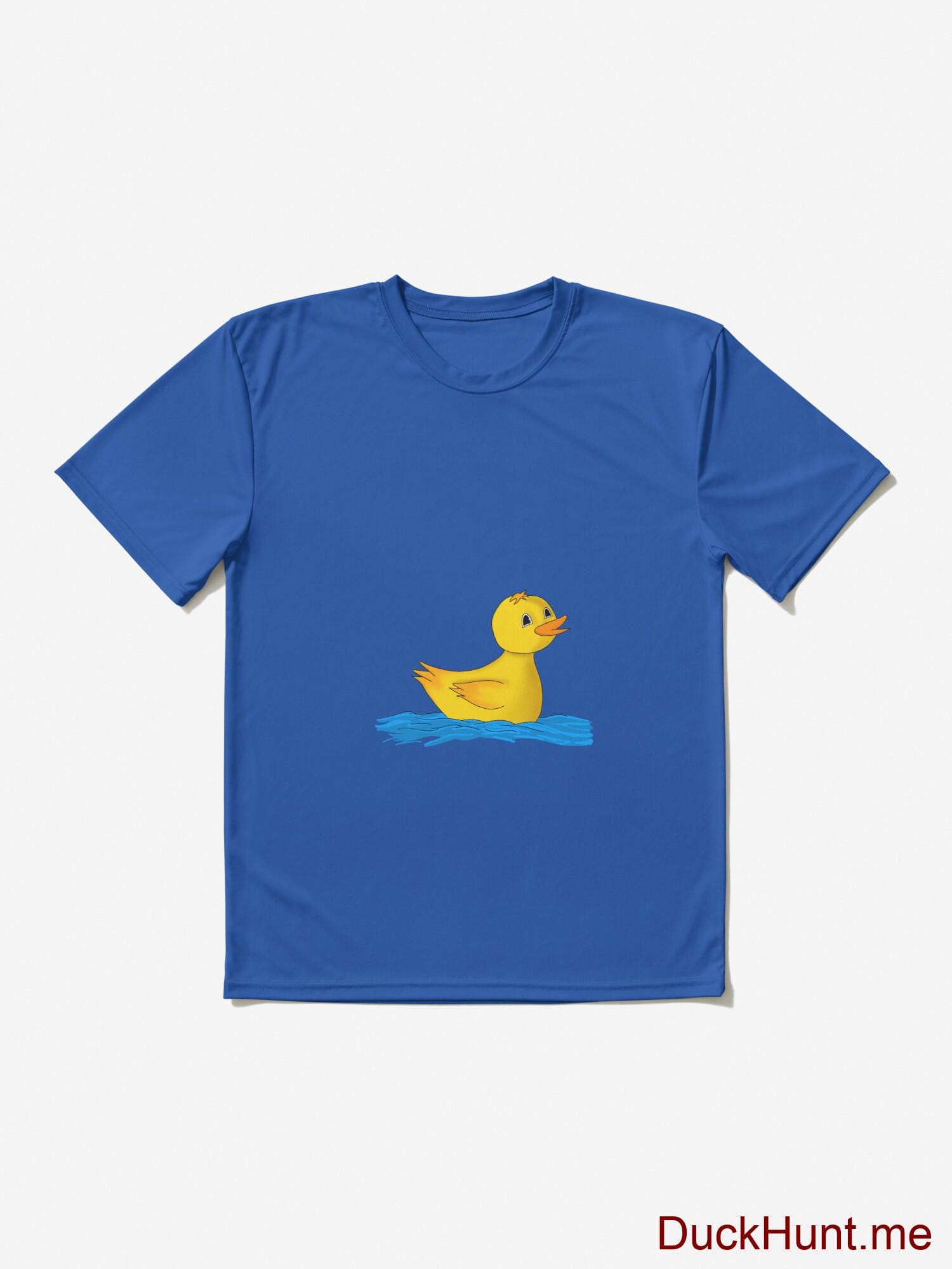 Plastic Duck Royal Blue Active T-Shirt (Front printed) alternative image 2