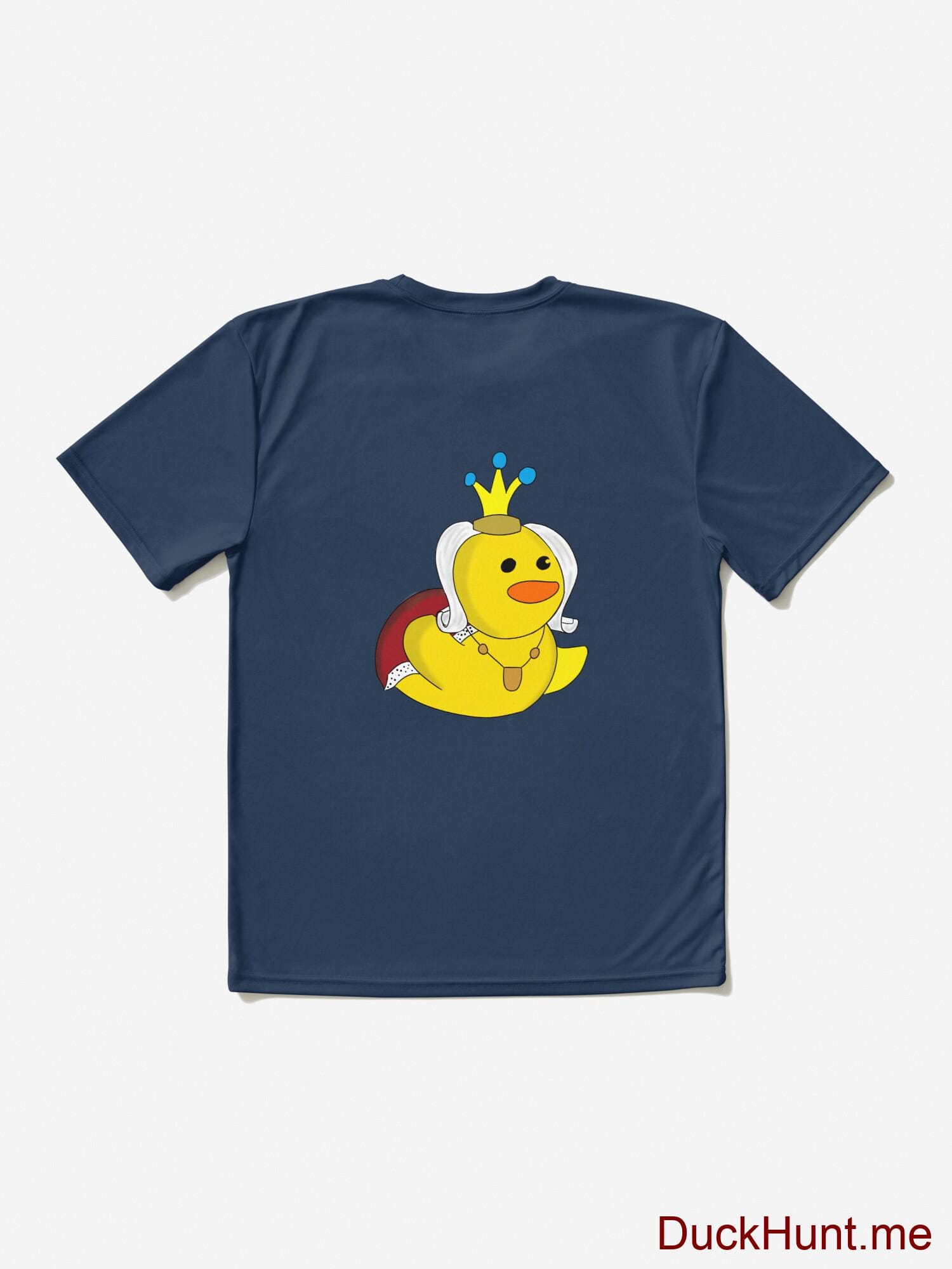 Royal Duck Navy Active T-Shirt (Back printed) alternative image 1