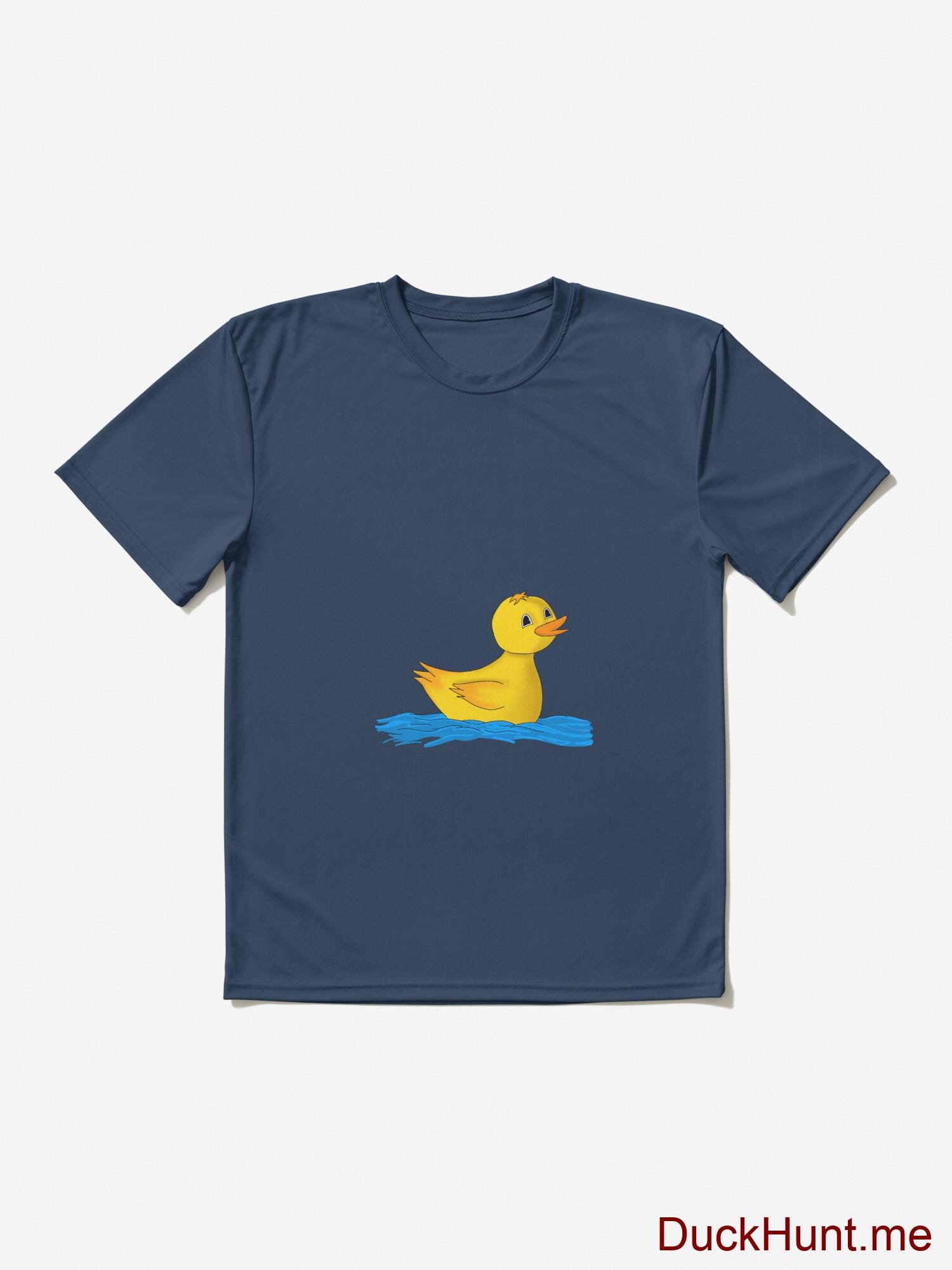 Plastic Duck Navy Active T-Shirt (Front printed) alternative image 2