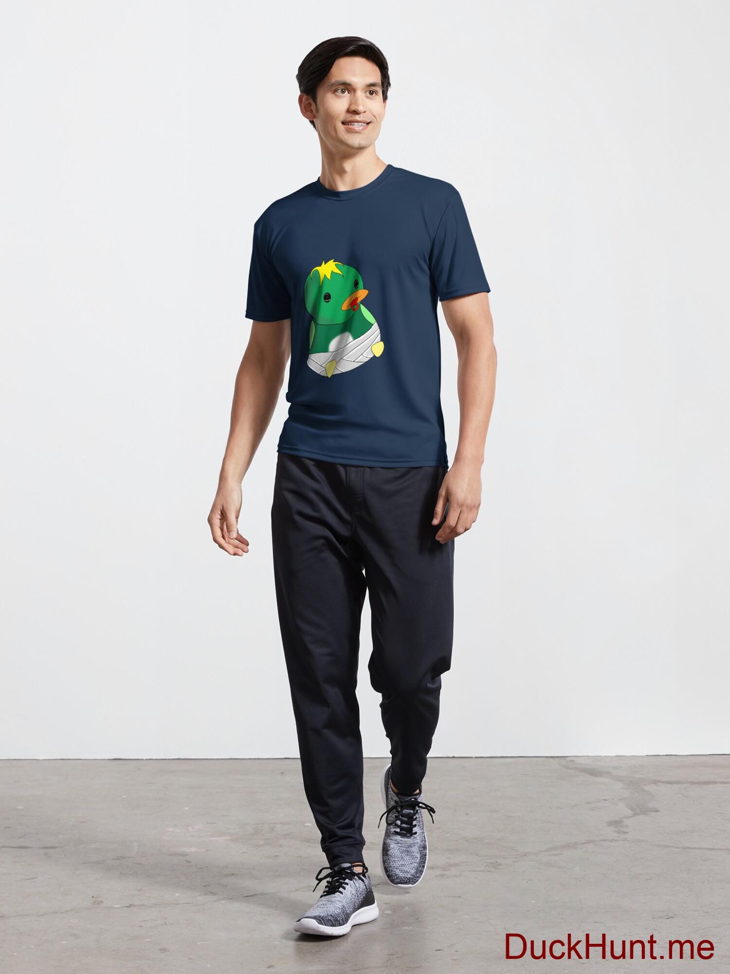 Baby duck Navy Active T-Shirt (Front printed) alternative image 4