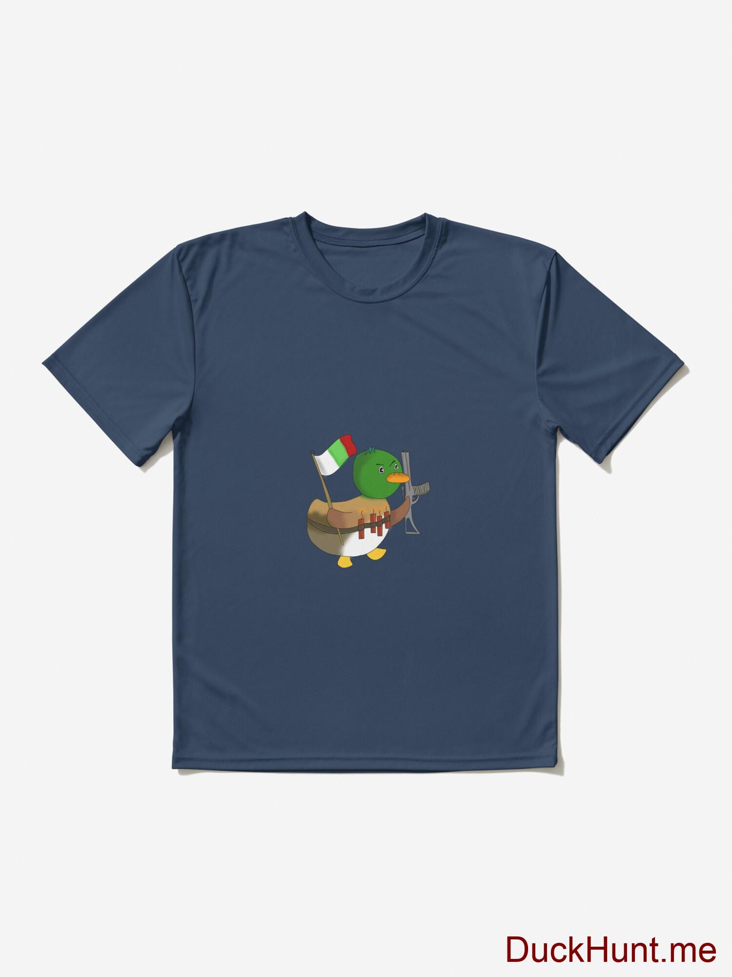 Kamikaze Duck Navy Active T-Shirt (Front printed) alternative image 2