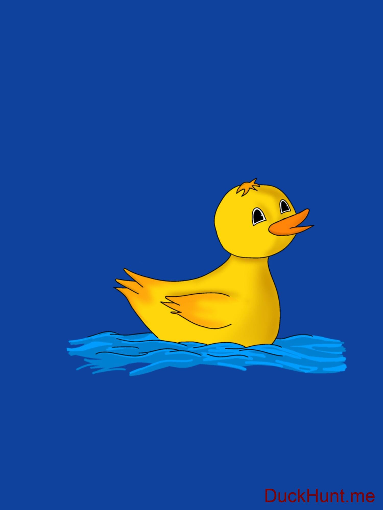 Plastic Duck Royal Blue Active T-Shirt (Front printed) alternative image 1
