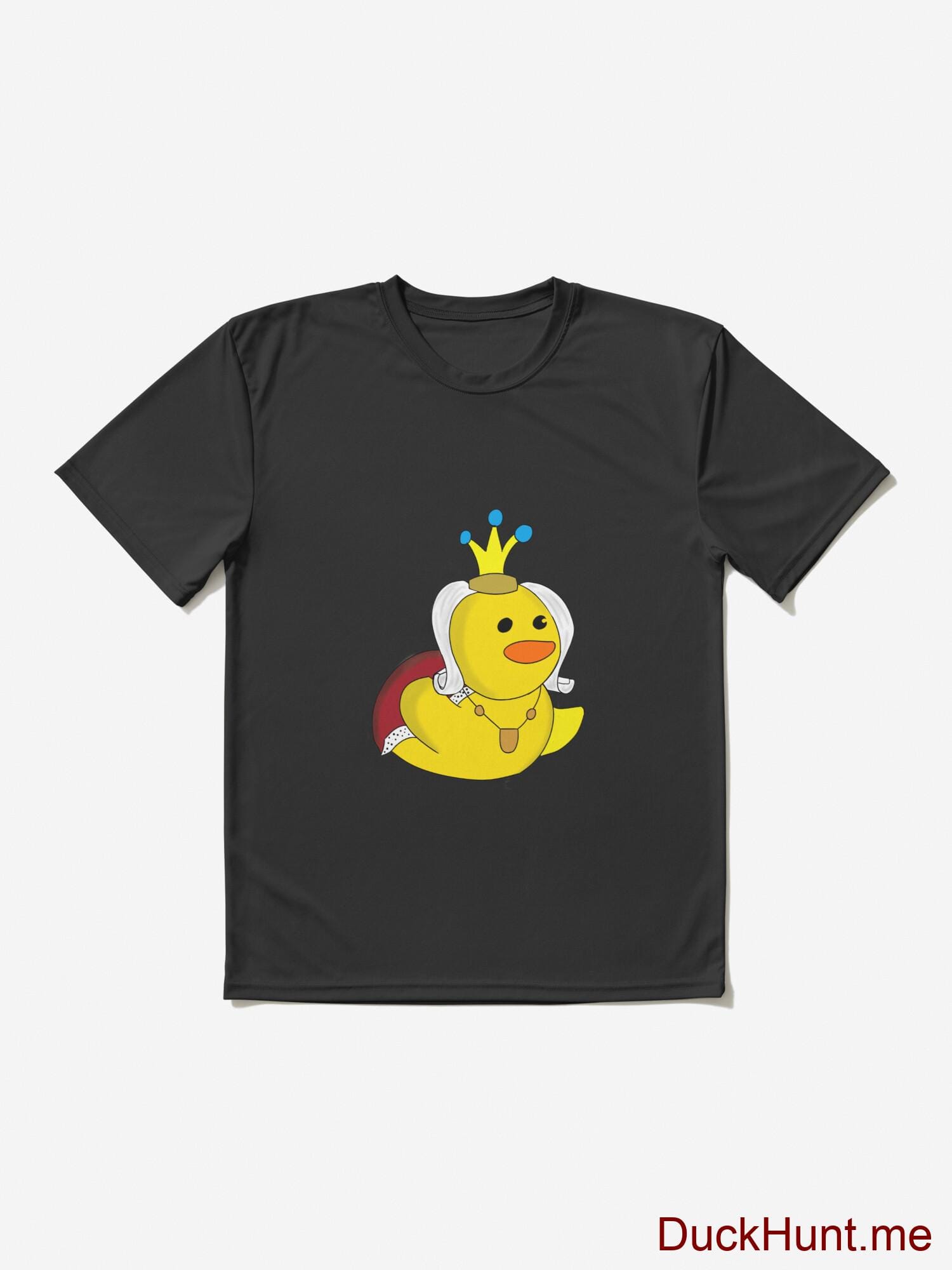 Royal Duck Black Active T-Shirt (Front printed) alternative image 2