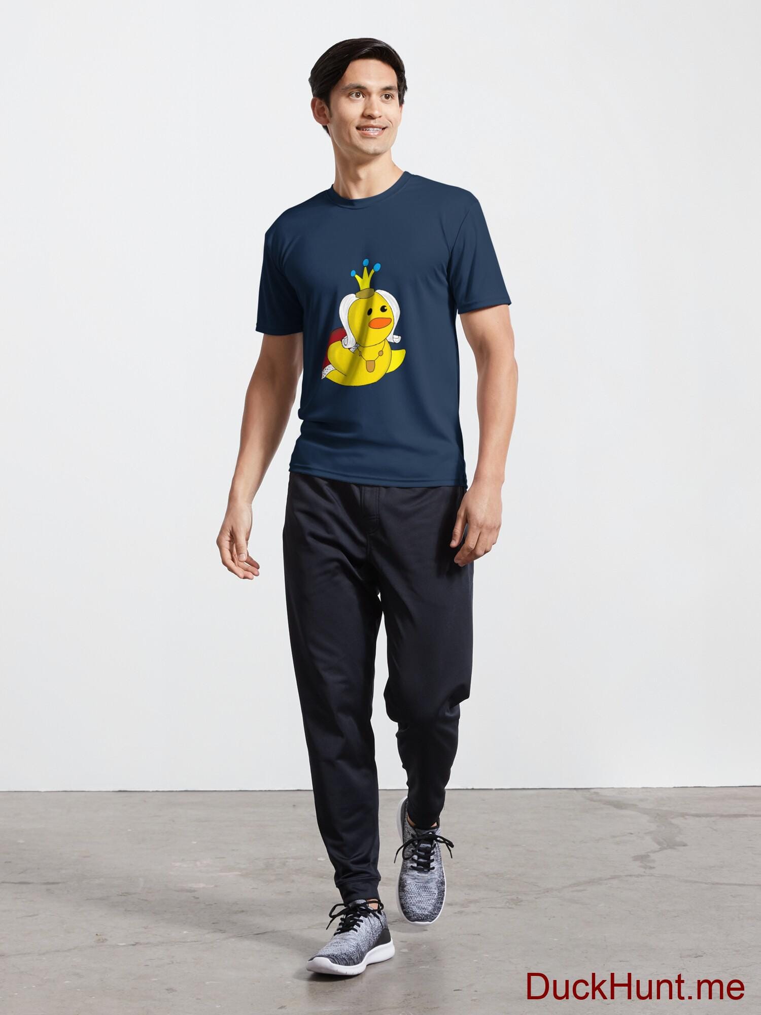 Royal Duck Navy Active T-Shirt (Front printed) alternative image 4