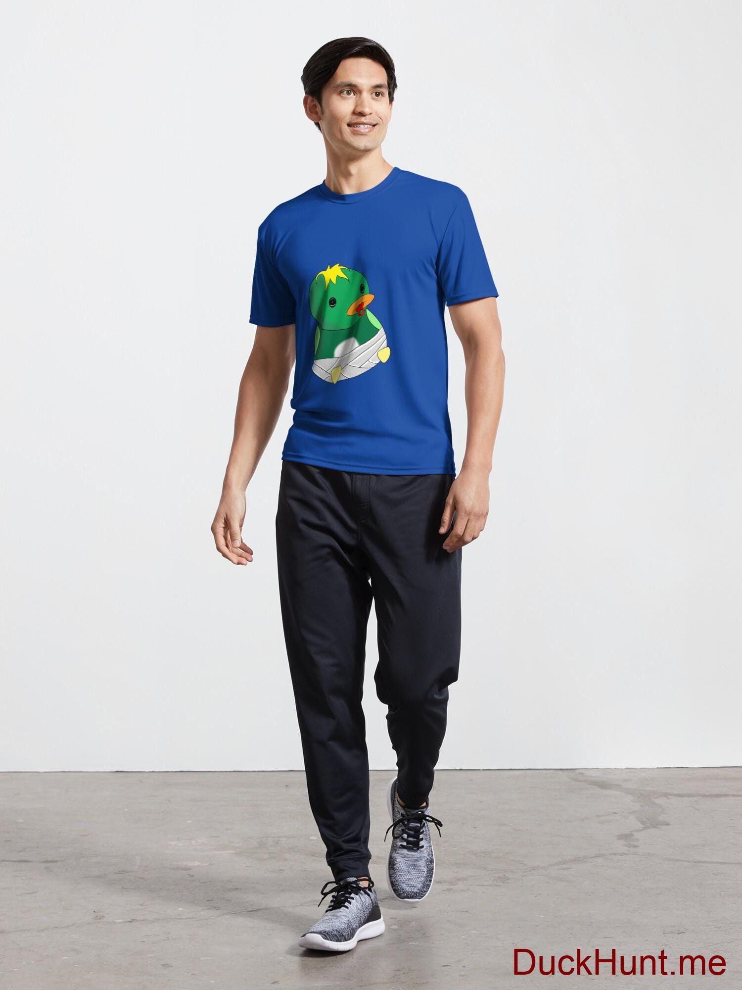 Baby duck Royal Blue Active T-Shirt (Front printed) alternative image 4