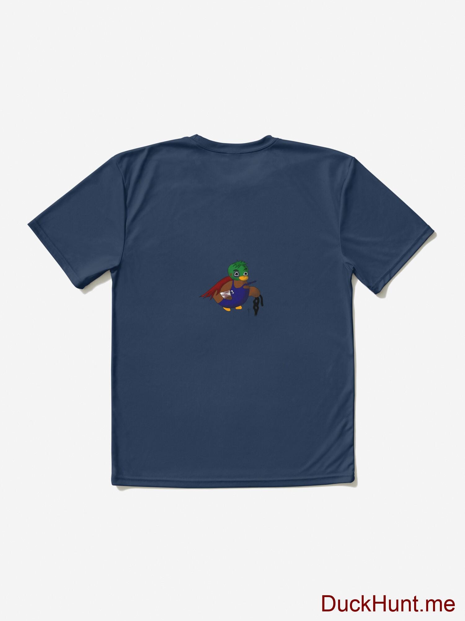 Dead DuckHunt Boss (smokeless) Navy Active T-Shirt (Back printed) alternative image 1
