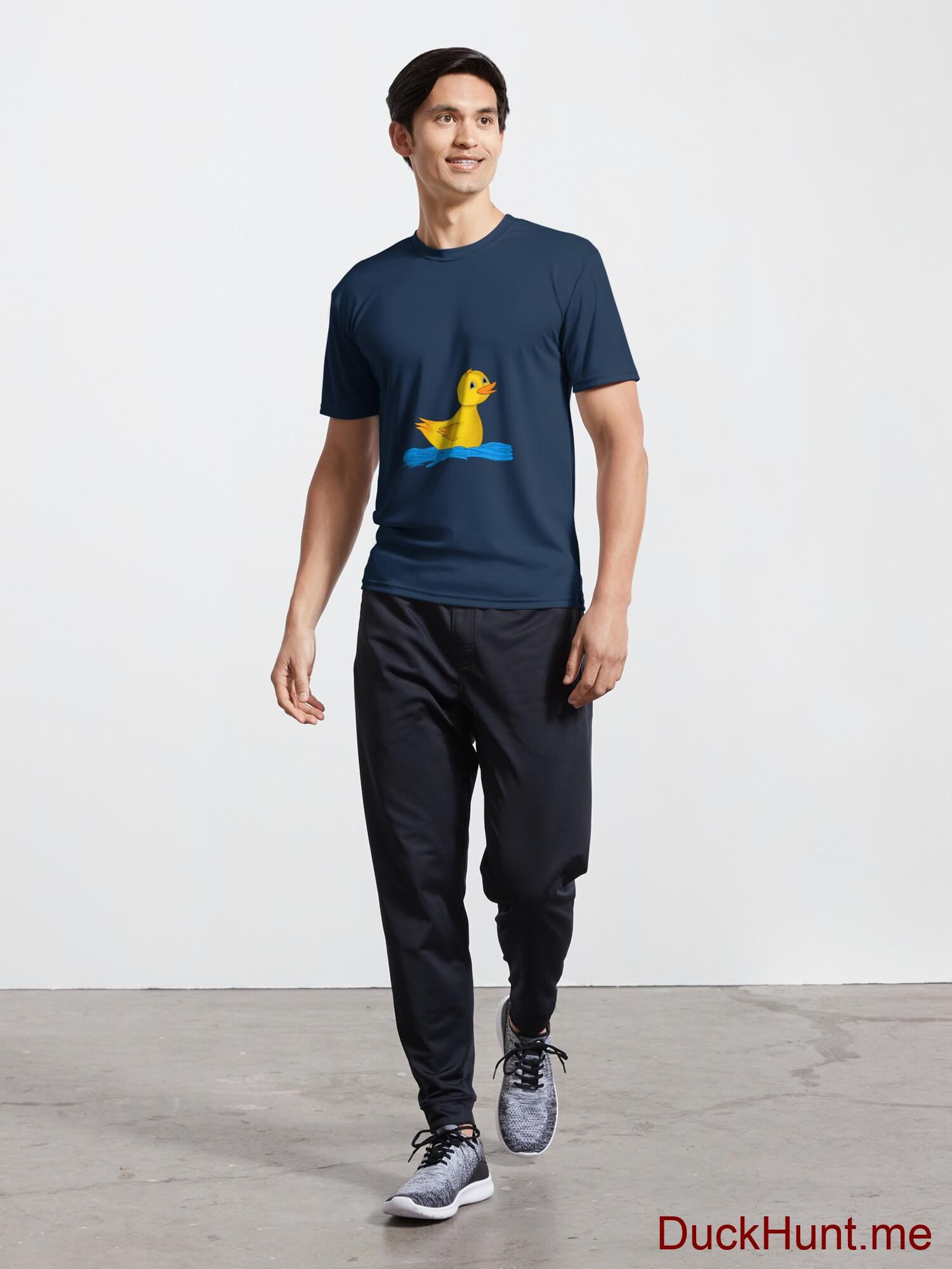 Plastic Duck Navy Active T-Shirt (Front printed) alternative image 4
