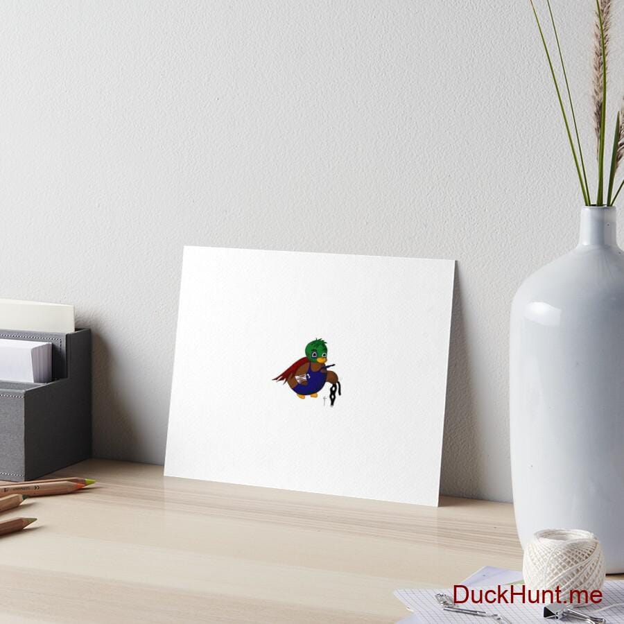 Dead DuckHunt Boss (smokeless) Art Board Print