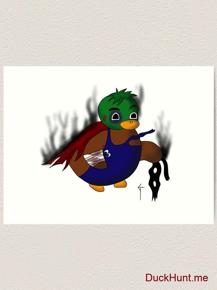 Dead Boss Duck (smoky) Art Print alternative image 1