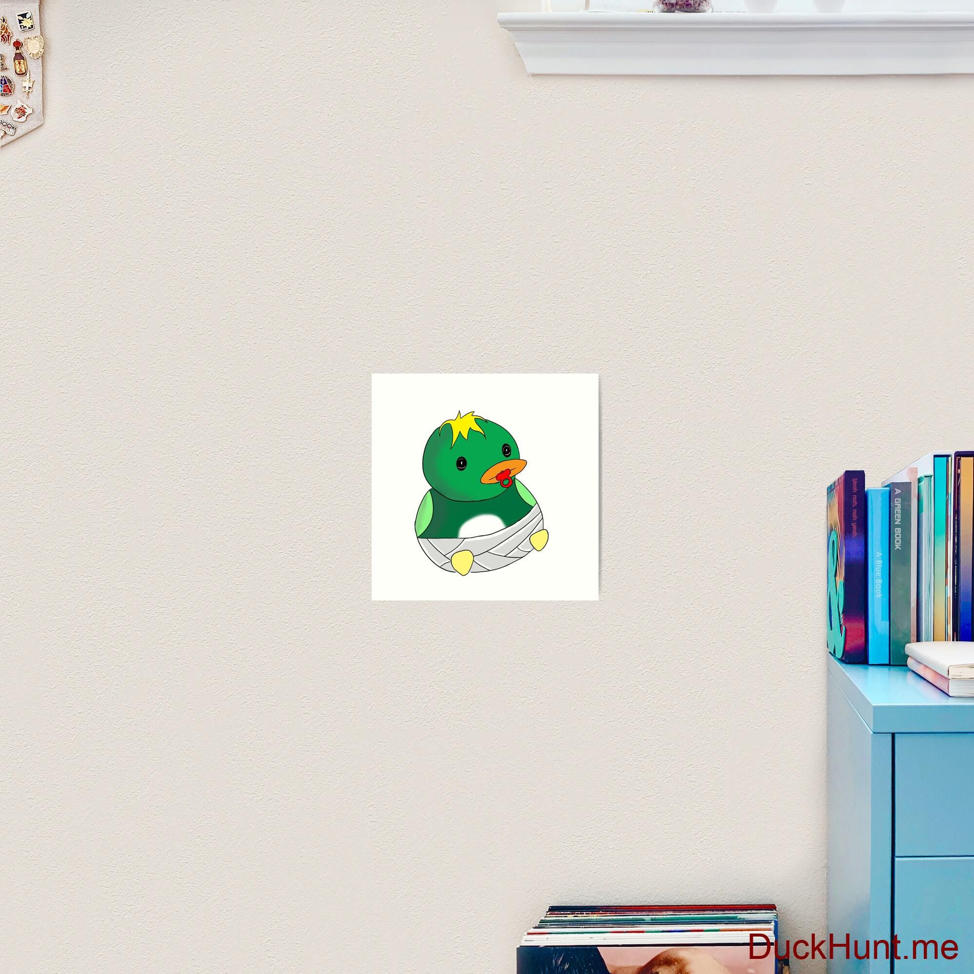 Baby duck Art Print