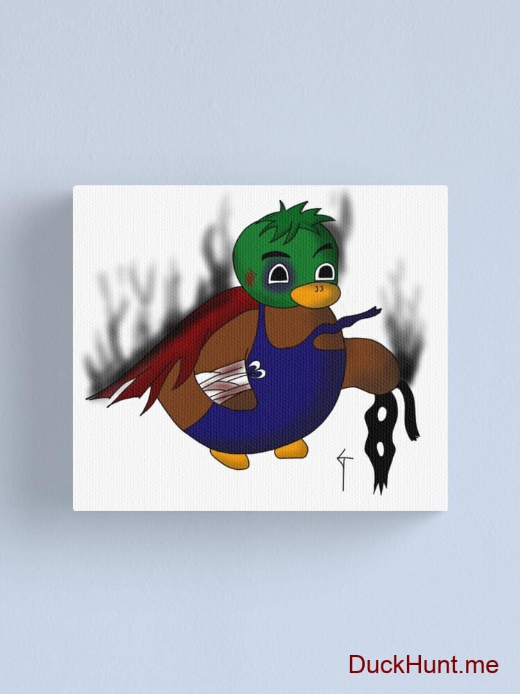 Dead Boss Duck (smoky) Canvas Print alternative image 1
