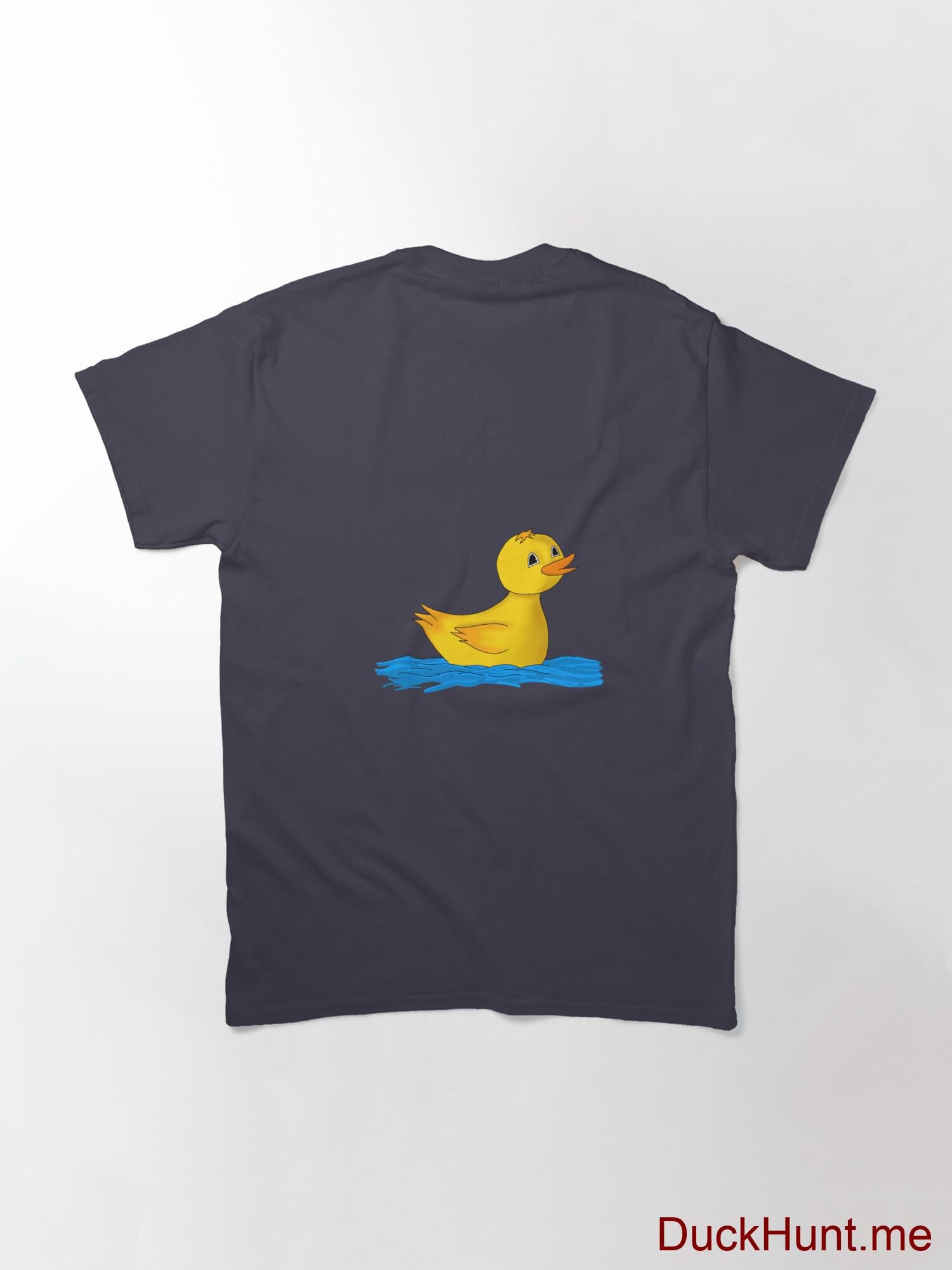 Plastic Duck Navy Classic T-Shirt (Back printed) alternative image 1