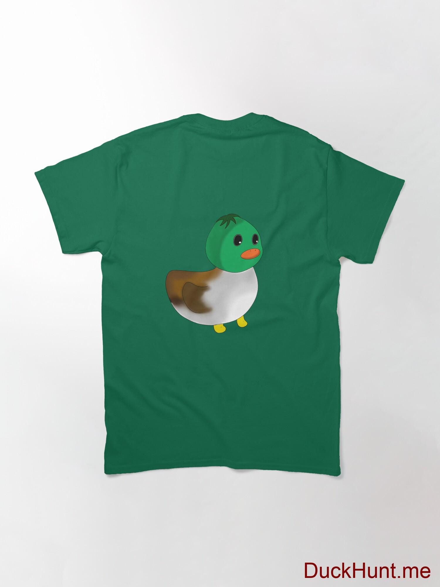 Normal Duck Green Classic T-Shirt (Back printed) alternative image 1