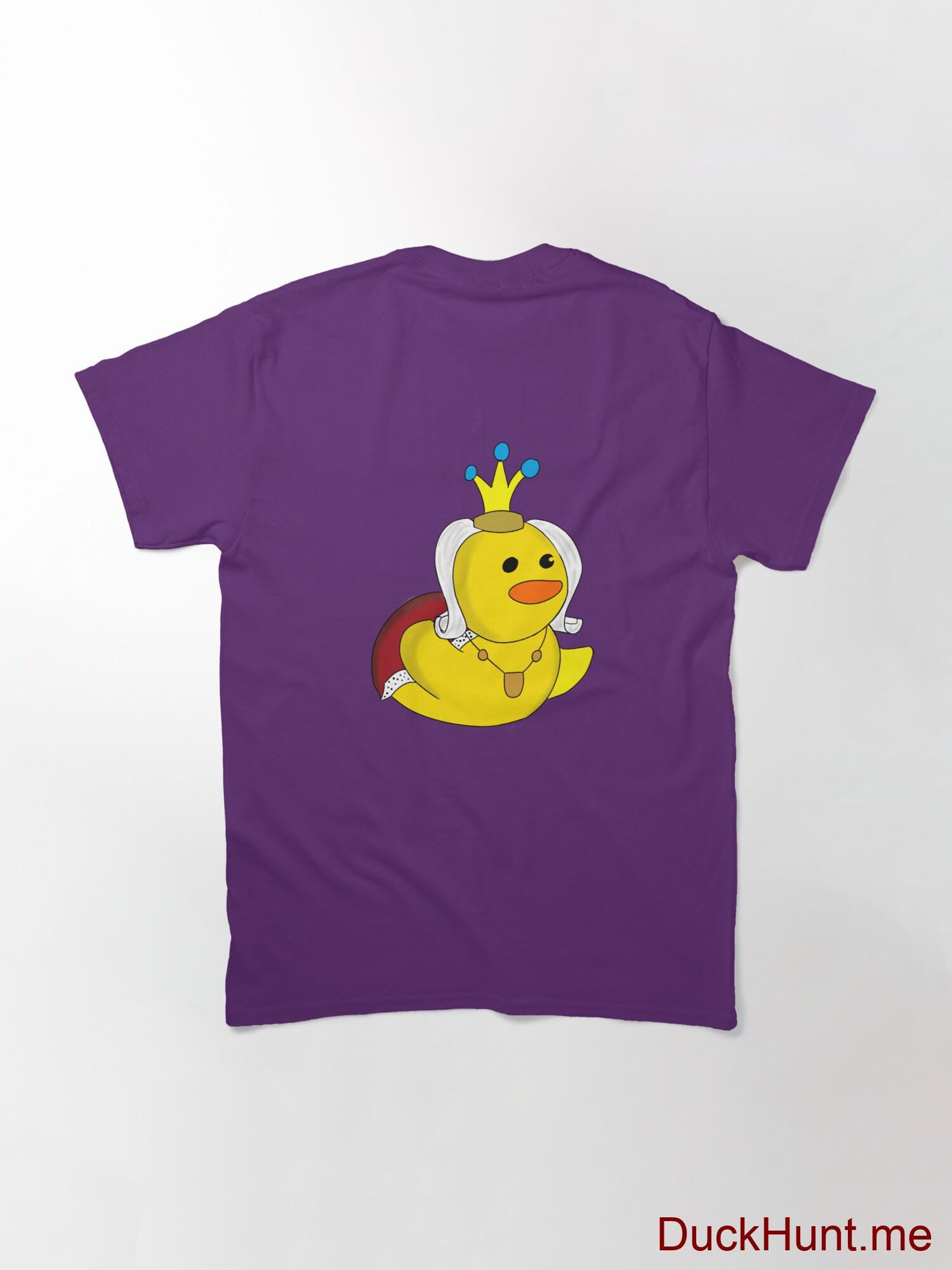 Royal Duck Purple Classic T-Shirt (Back printed) alternative image 1