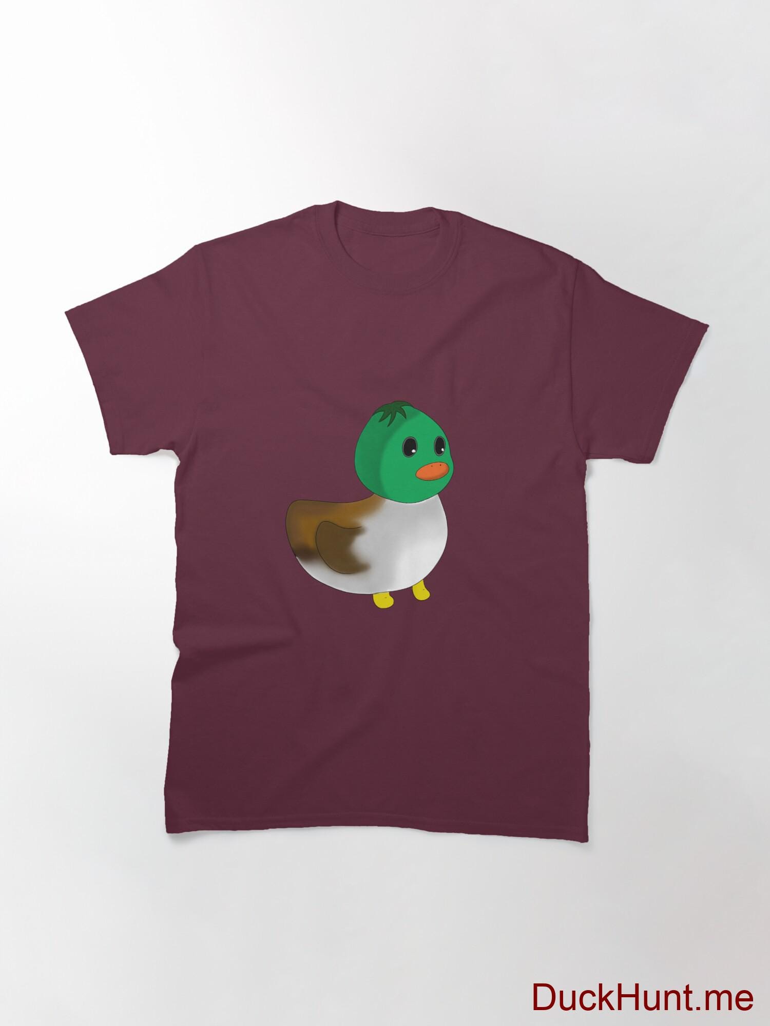 Normal Duck Dark Red Classic T-Shirt (Front printed) alternative image 2