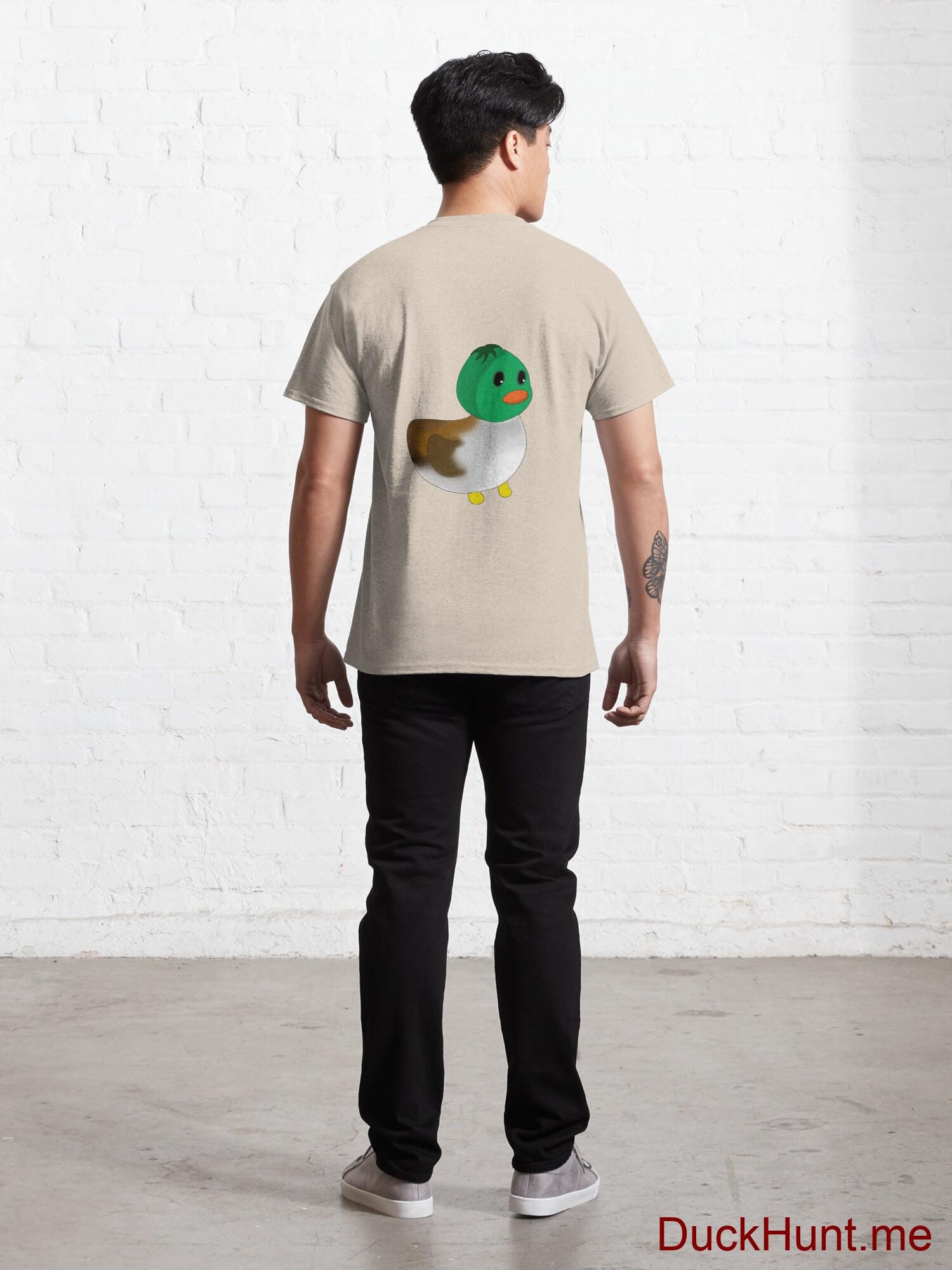 Normal Duck Creme Classic T-Shirt (Back printed) alternative image 3