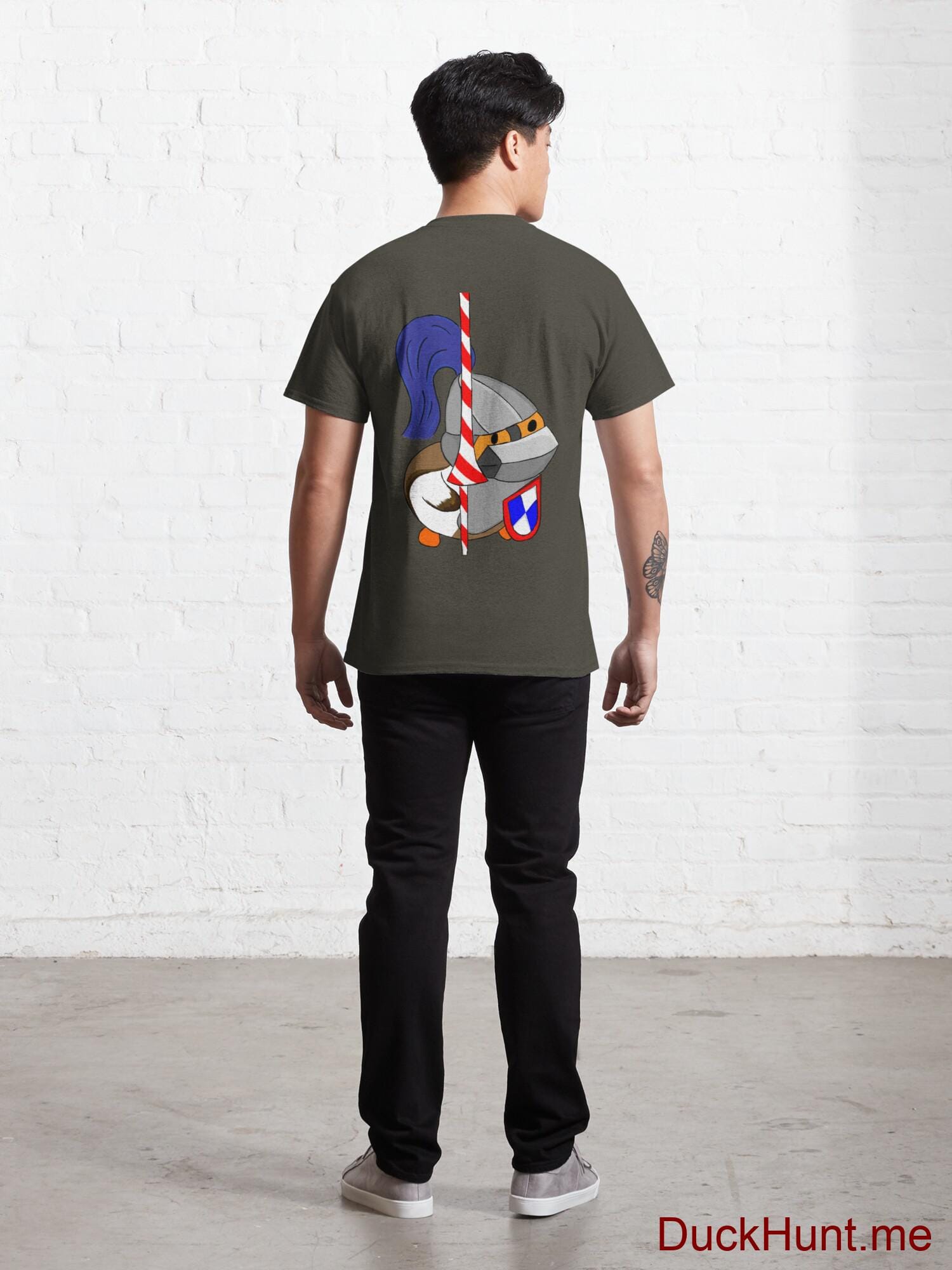 Armored Duck Army Classic T-Shirt (Back printed) alternative image 3