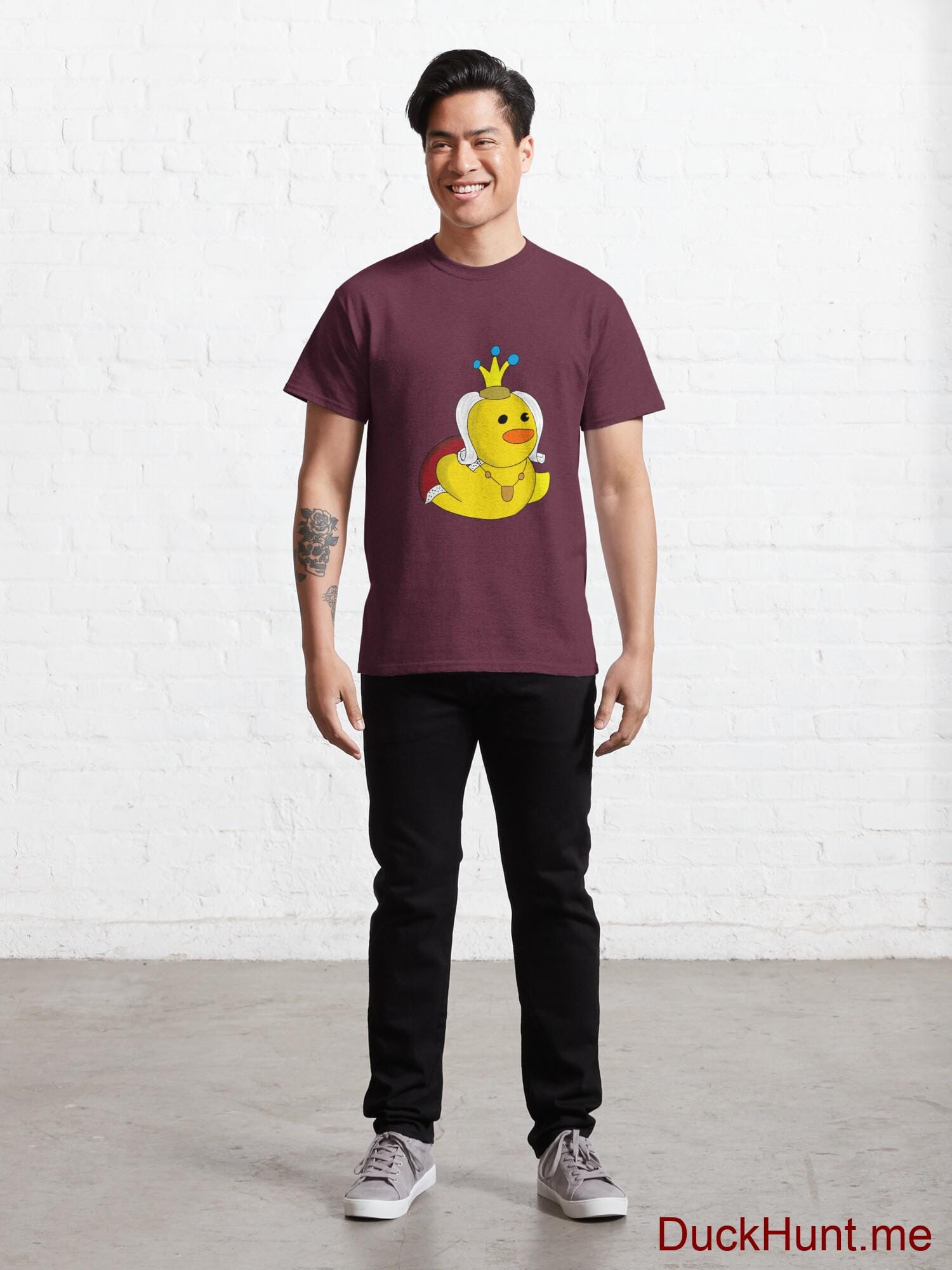 Royal Duck Dark Red Classic T-Shirt (Front printed) alternative image 6