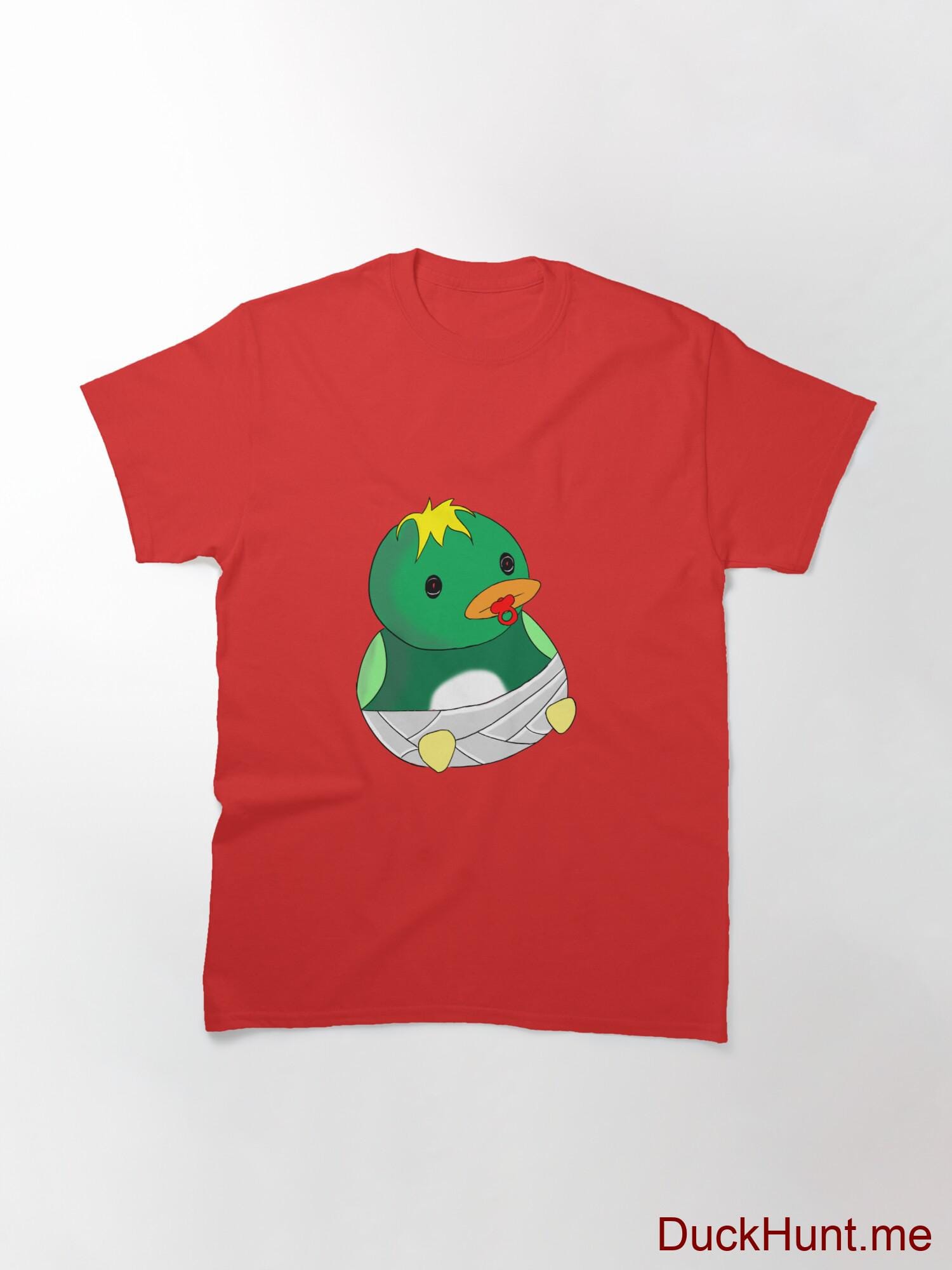 Baby duck Red Classic T-Shirt (Front printed) alternative image 2