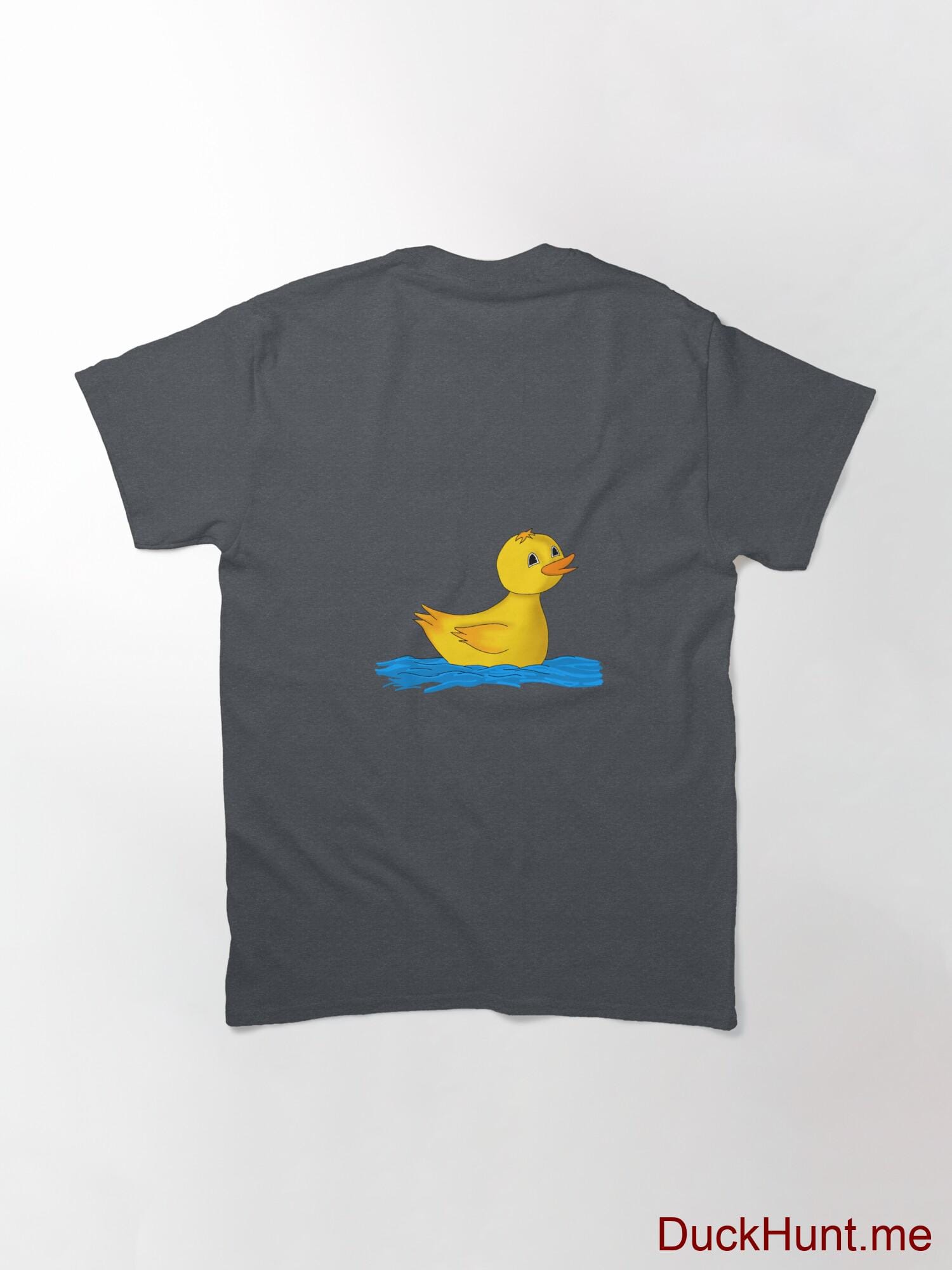 Plastic Duck Denim Heather Classic T-Shirt (Back printed) alternative image 1