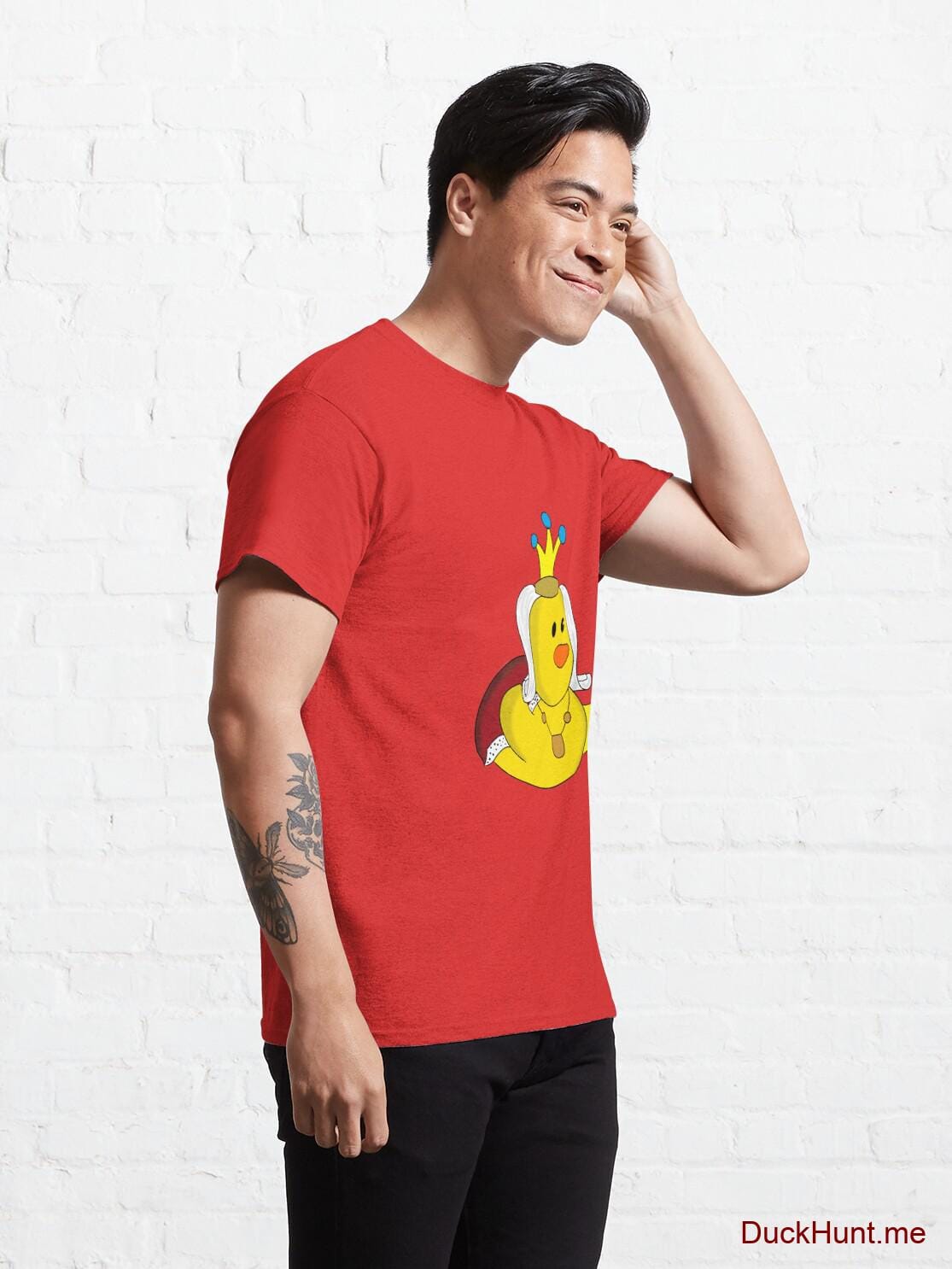 Royal Duck Red Classic T-Shirt (Front printed) alternative image 4