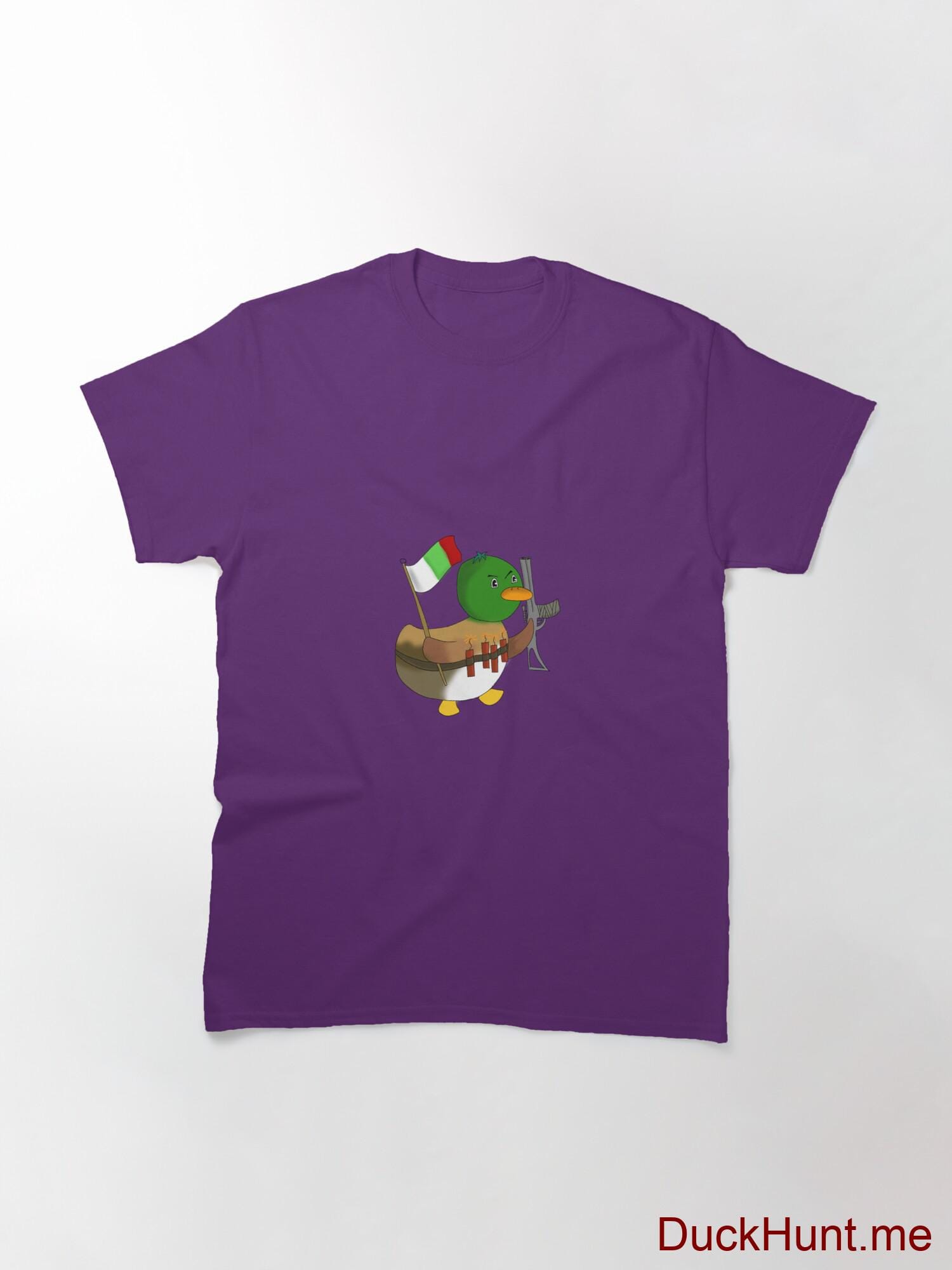 Kamikaze Duck Purple Classic T-Shirt (Front printed) alternative image 2