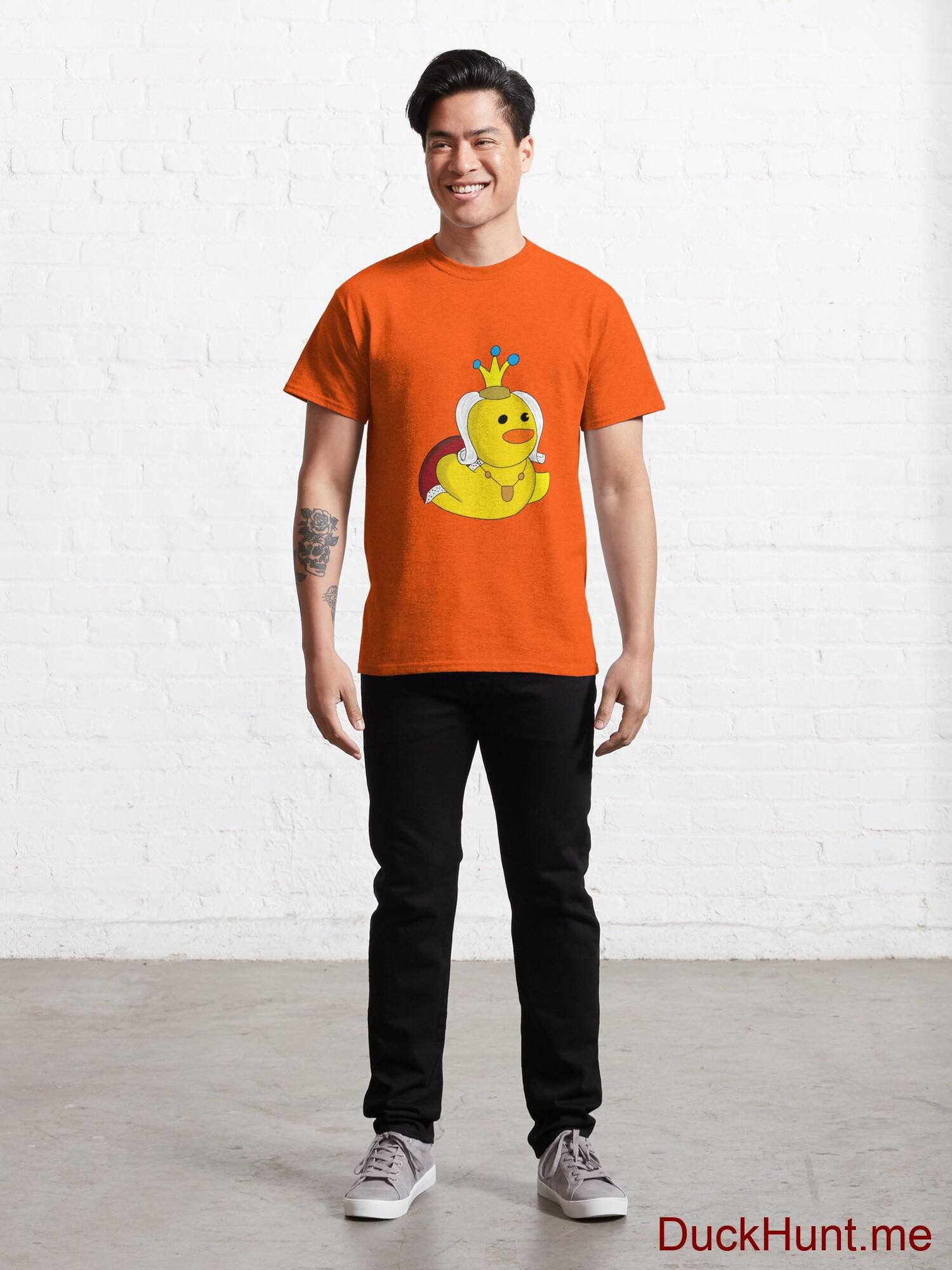 Royal Duck Orange Classic T-Shirt (Front printed) alternative image 6