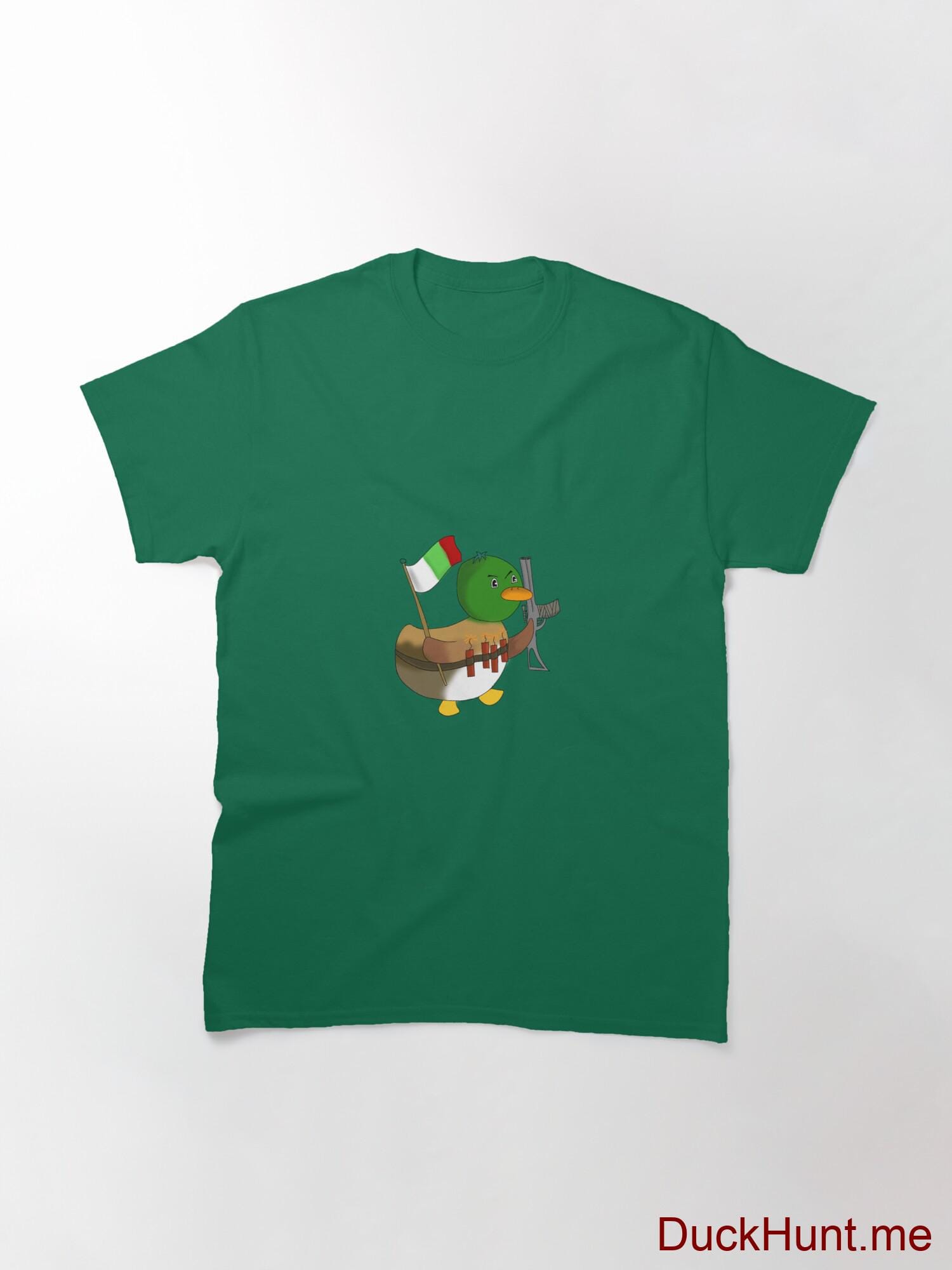Kamikaze Duck Green Classic T-Shirt (Front printed) alternative image 2