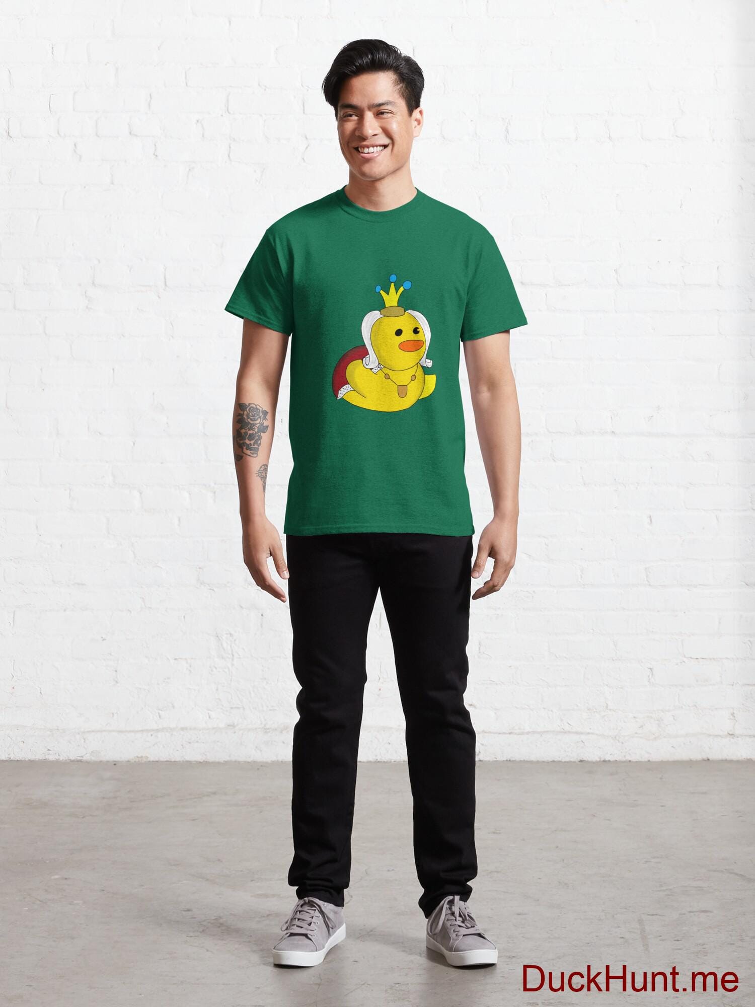 Royal Duck Green Classic T-Shirt (Front printed) alternative image 6