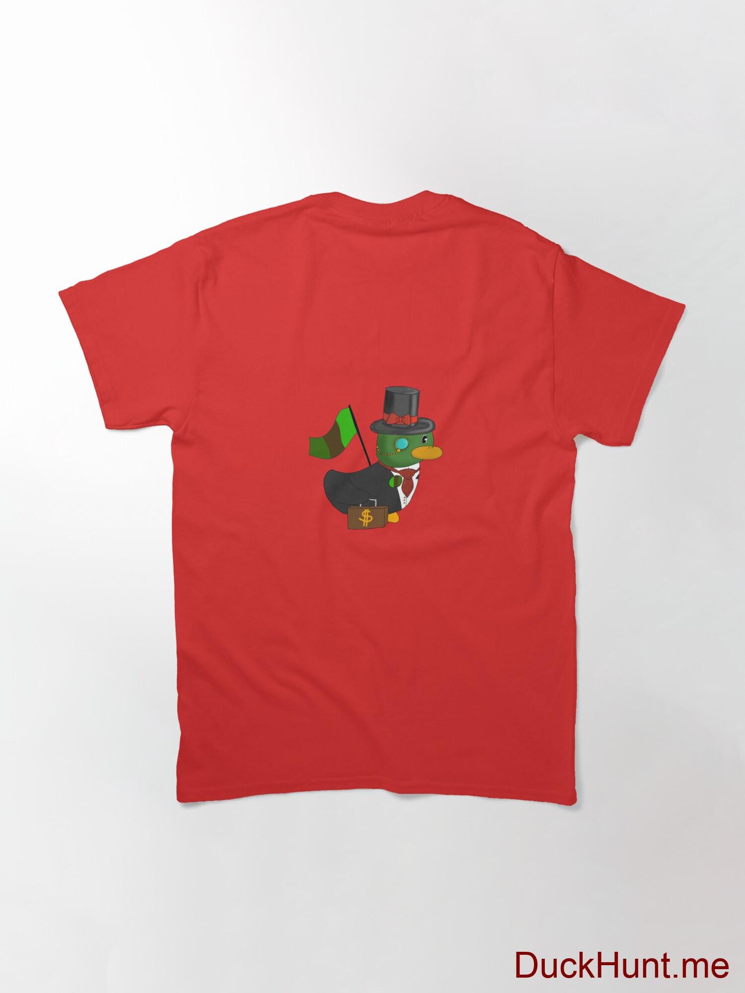 Golden Duck Red Classic T-Shirt (Back printed) alternative image 1