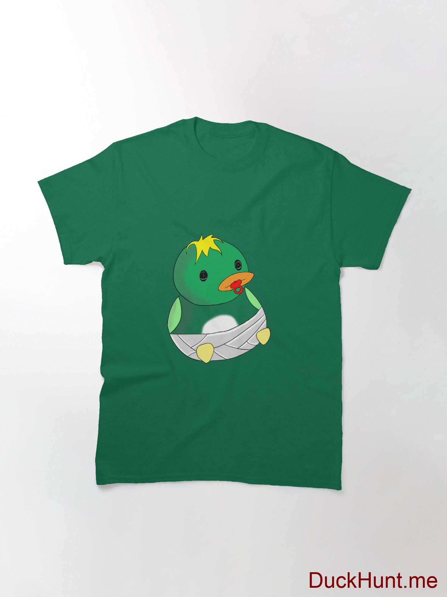 Baby duck Green Classic T-Shirt (Front printed) alternative image 2
